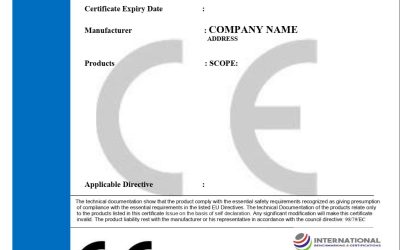 Certificado de Conformidad CE: Garantía de Seguridad