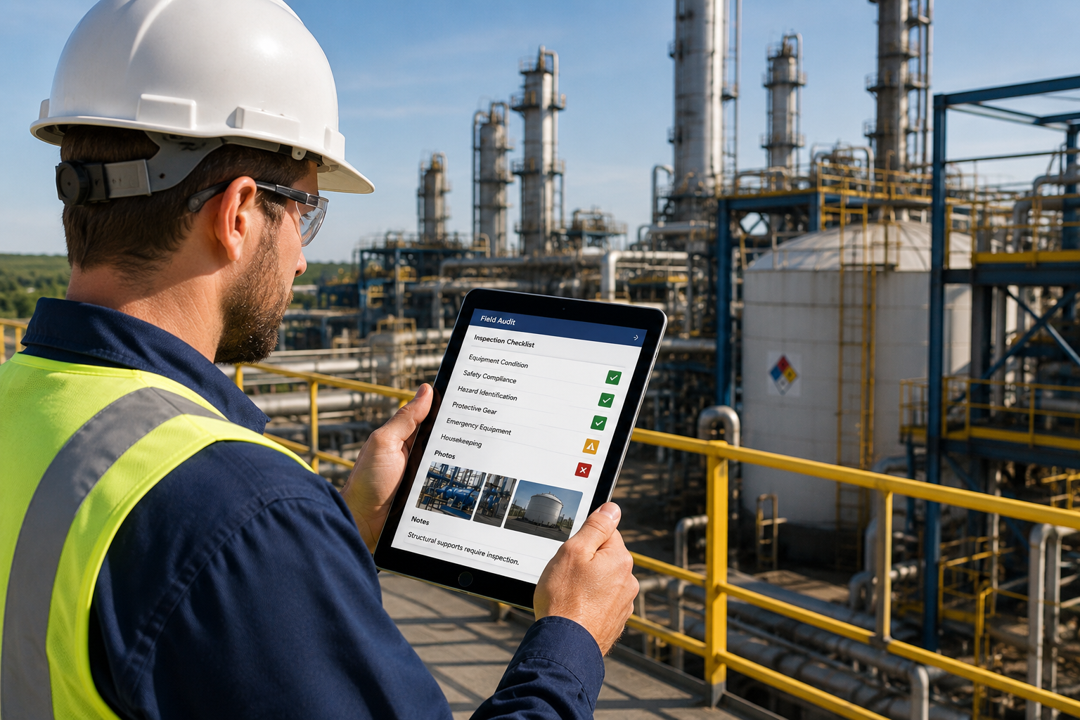 Auditoría externa CoP inspección anual planta industrial homologada